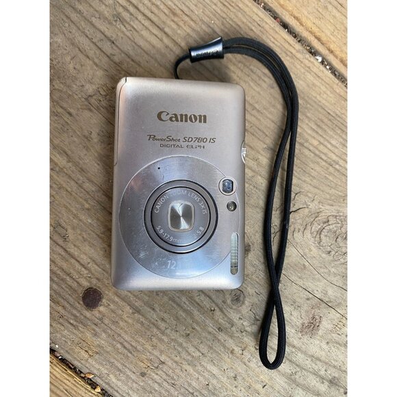 Canon PowerShot SD780 IS Digital ELPH 12.1MP 3x Digital Camera silver UNTESTED - Picture 6 of 9